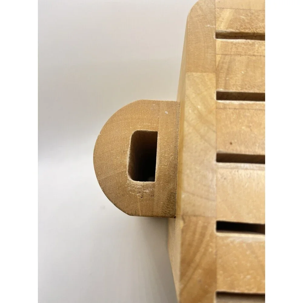 HOFFRITZ KNIFE WOOD BLOCK, Knive Organizer